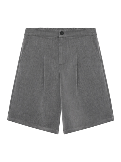 Grunt Shorts Zinia Fine Bermuda - Light Grey 
